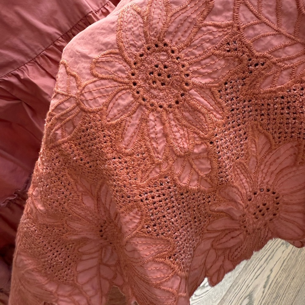 Elegant Terracotta Kids Formal Dress - Picture 4 of 6